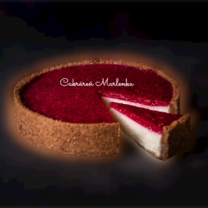 Malinový cheesecake