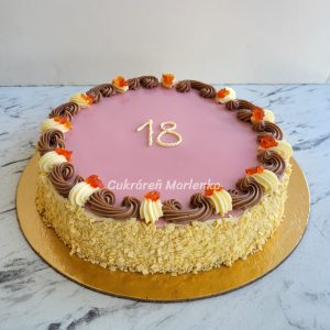 Punčová torta okrúhla